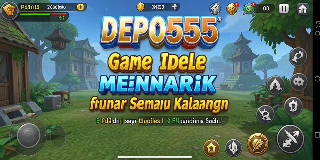 Tampilan gameplay DEPO555 yang menakjubkan dan menarik perhatian.