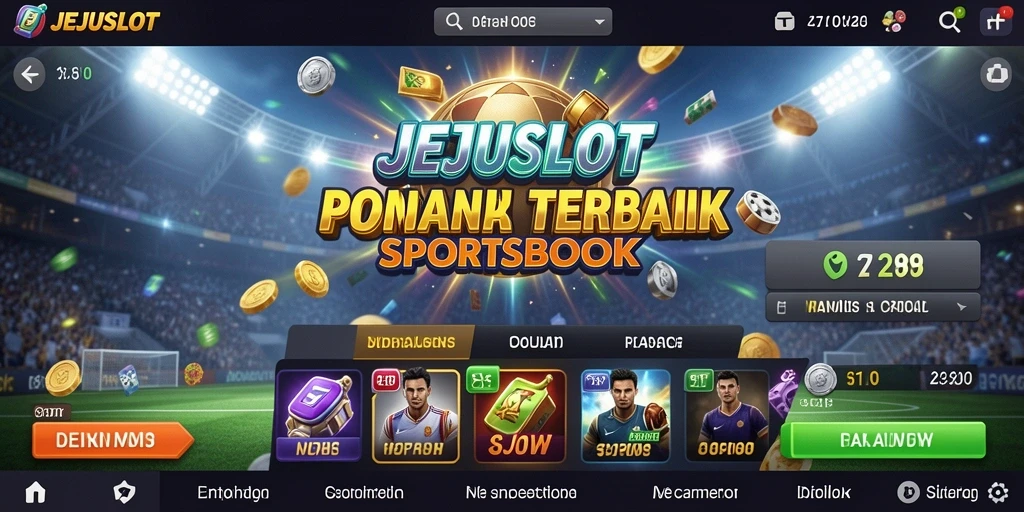 Screenshot JEJUSLOT menampilkan antarmuka taruhan langsung yang menarik.