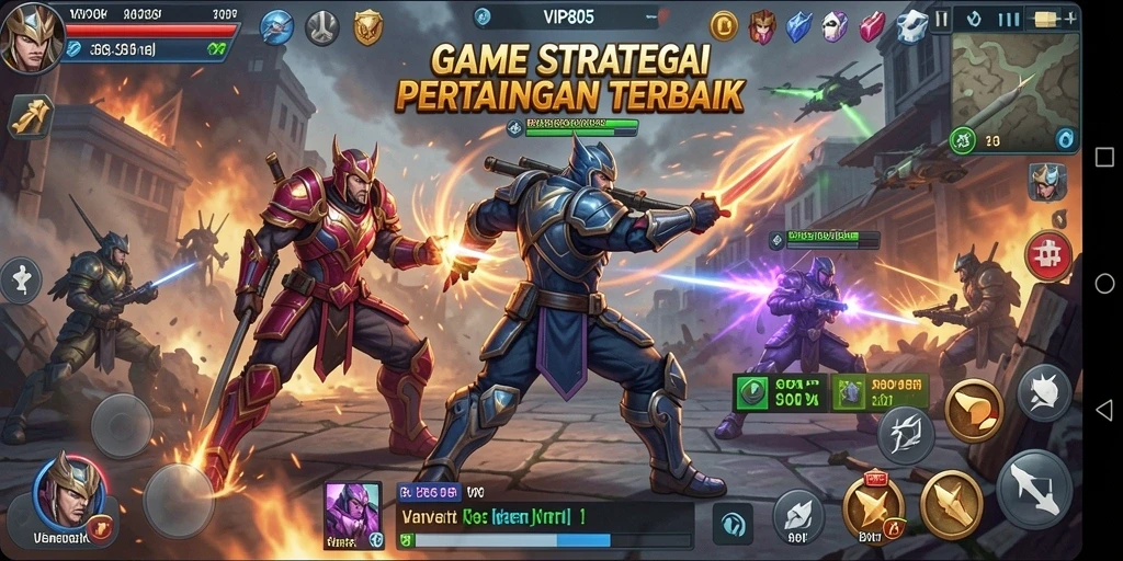 Tampilan menakjubkan dari gameplay <strong>VIP805</strong> yang seru dan mendebarkan.